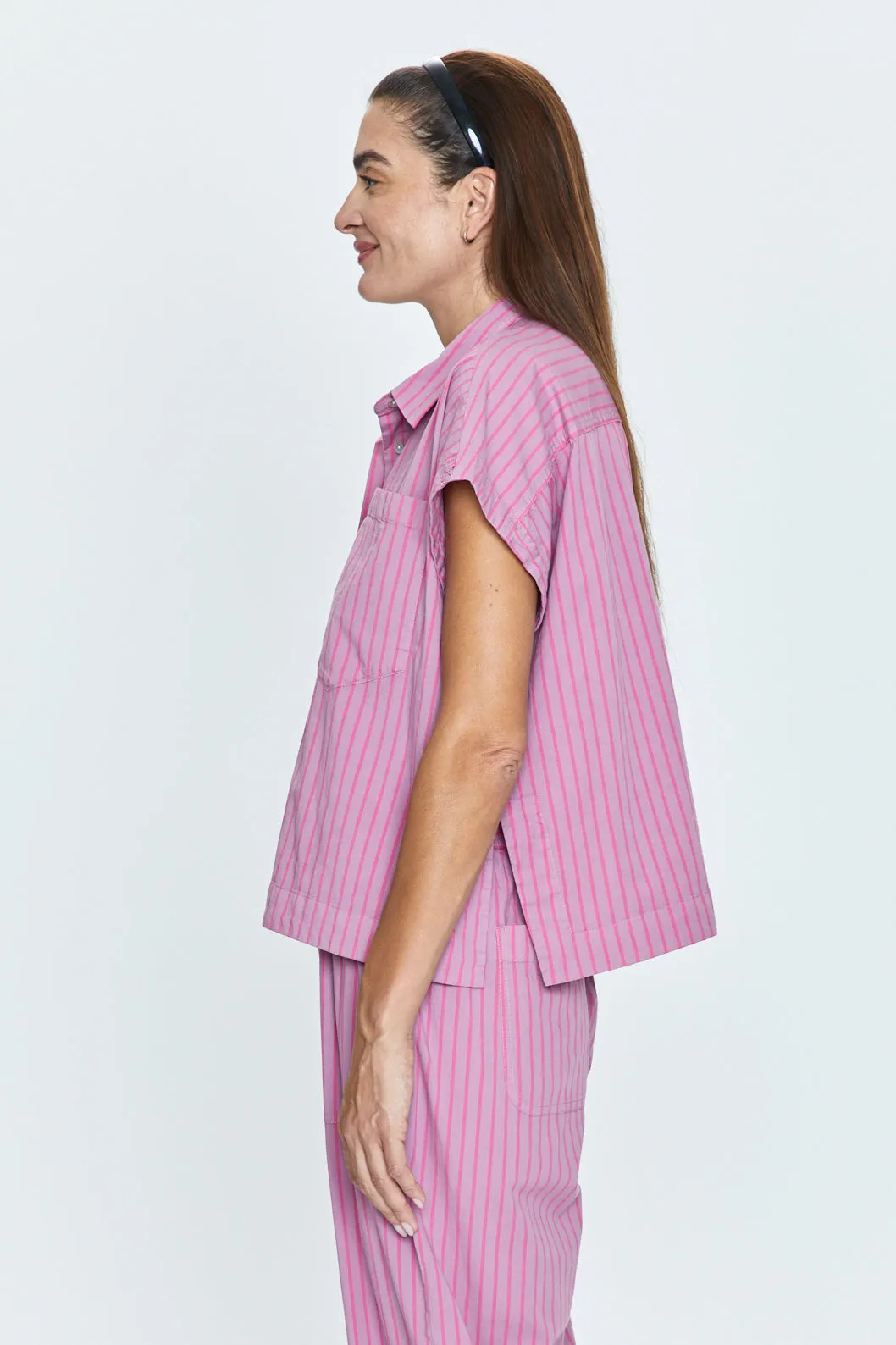 Lara Shirt - Apertivo Stripe sold by pistola product image thumbnail 3