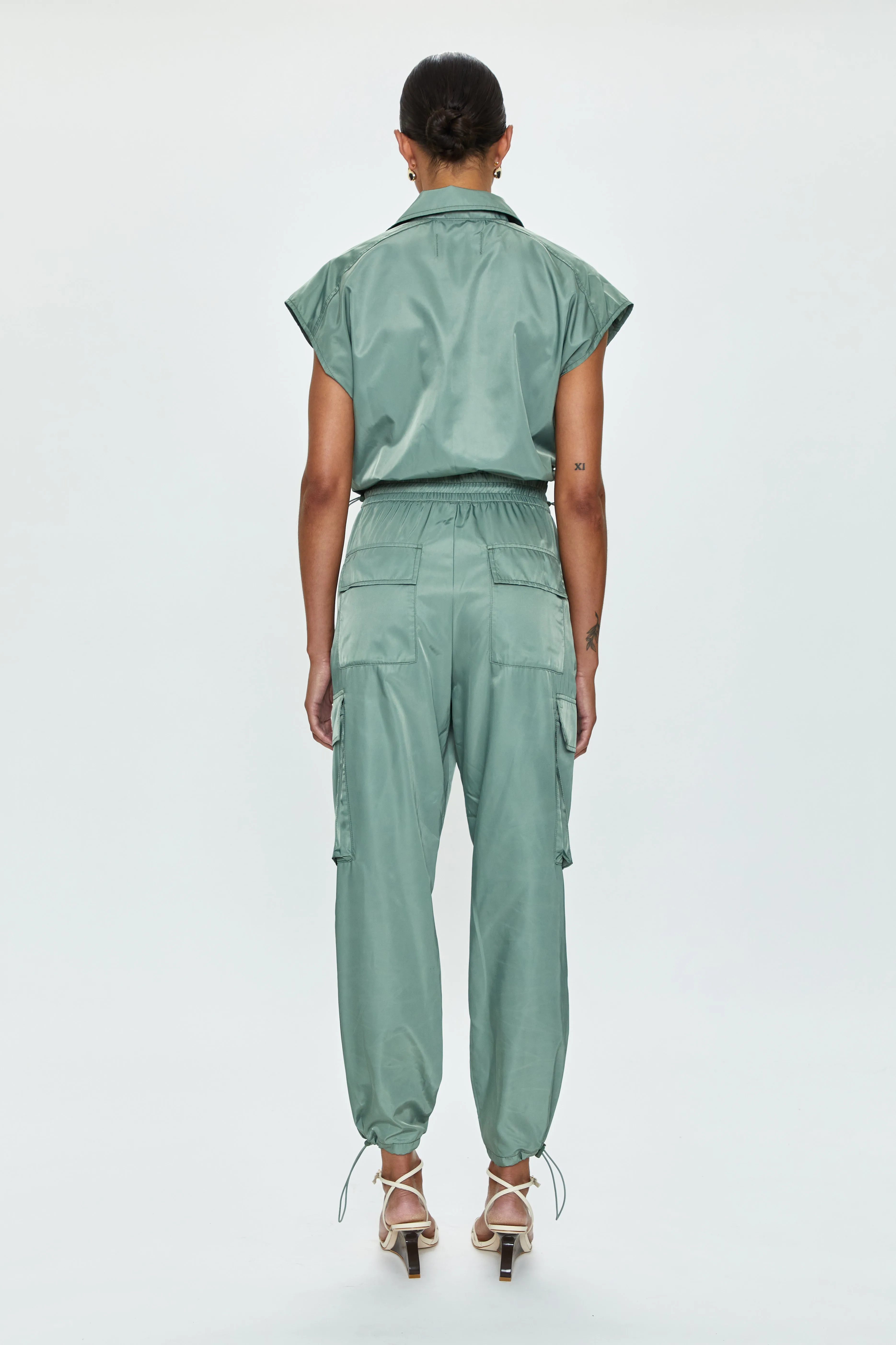 Jade Cargo Jumpsuit - Bluff sold by pistola product image thumbnail 4