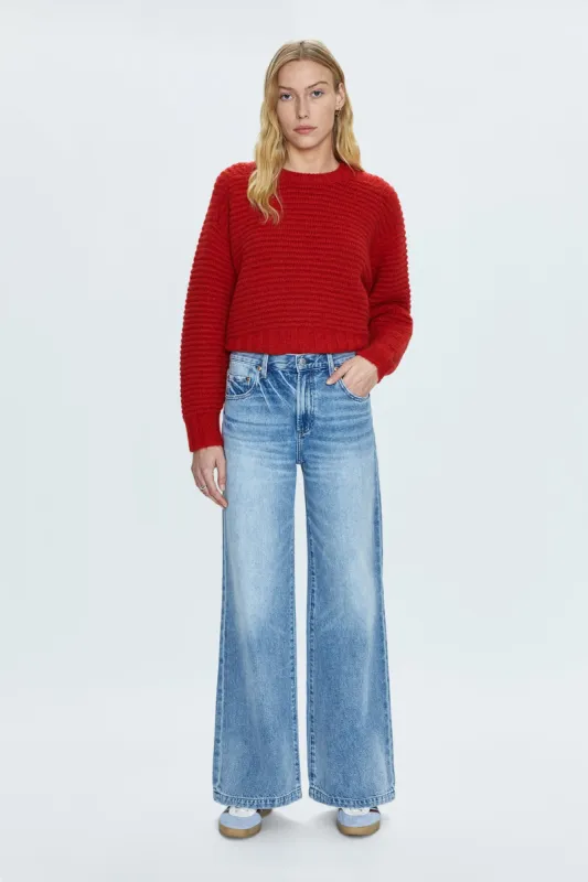 Jadyn Low Slung Palazzo Jean - Runyon sold by pistola