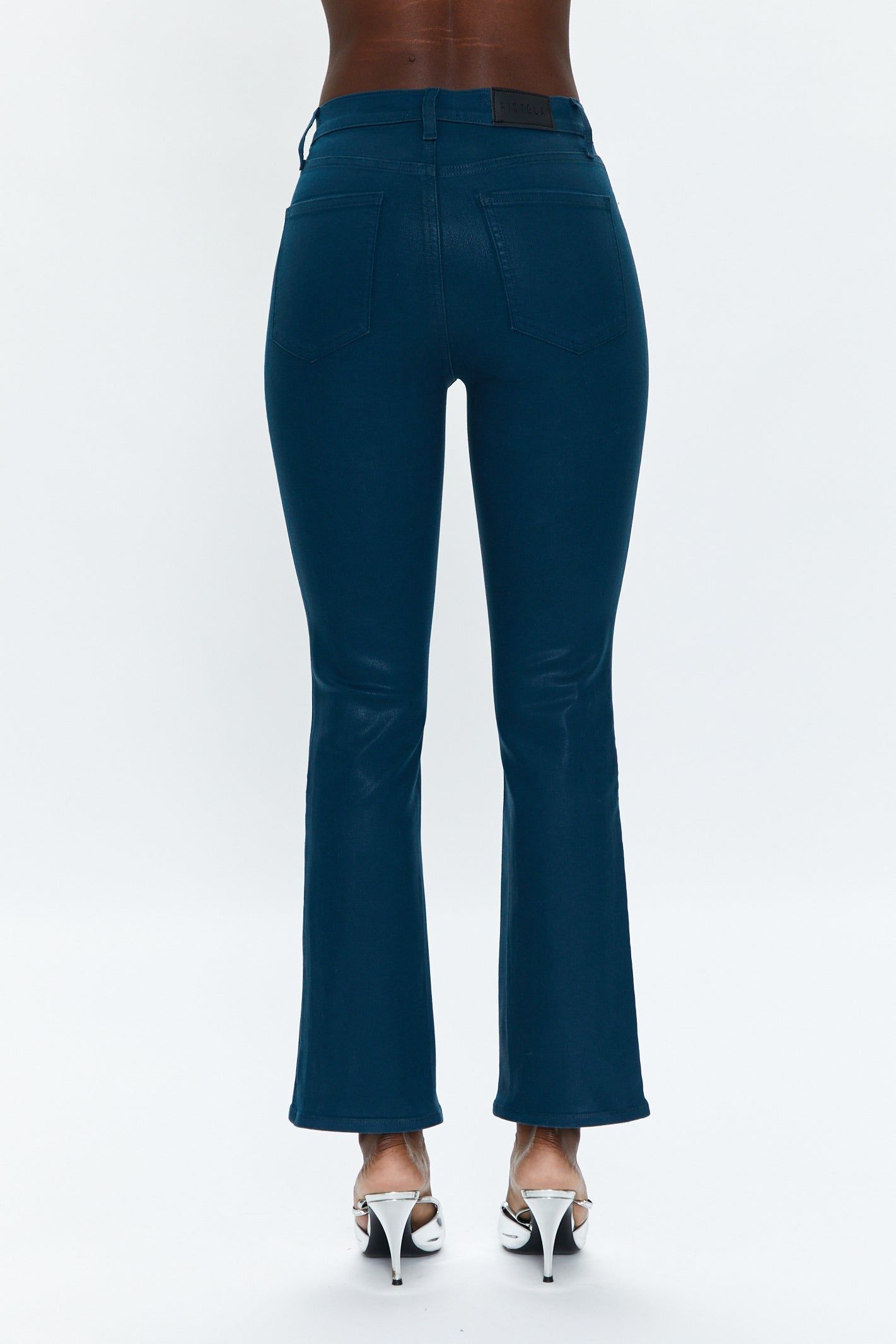 Lennon High Rise Crop Boot - Coated Atlas sold by pistola product image thumbnail 4