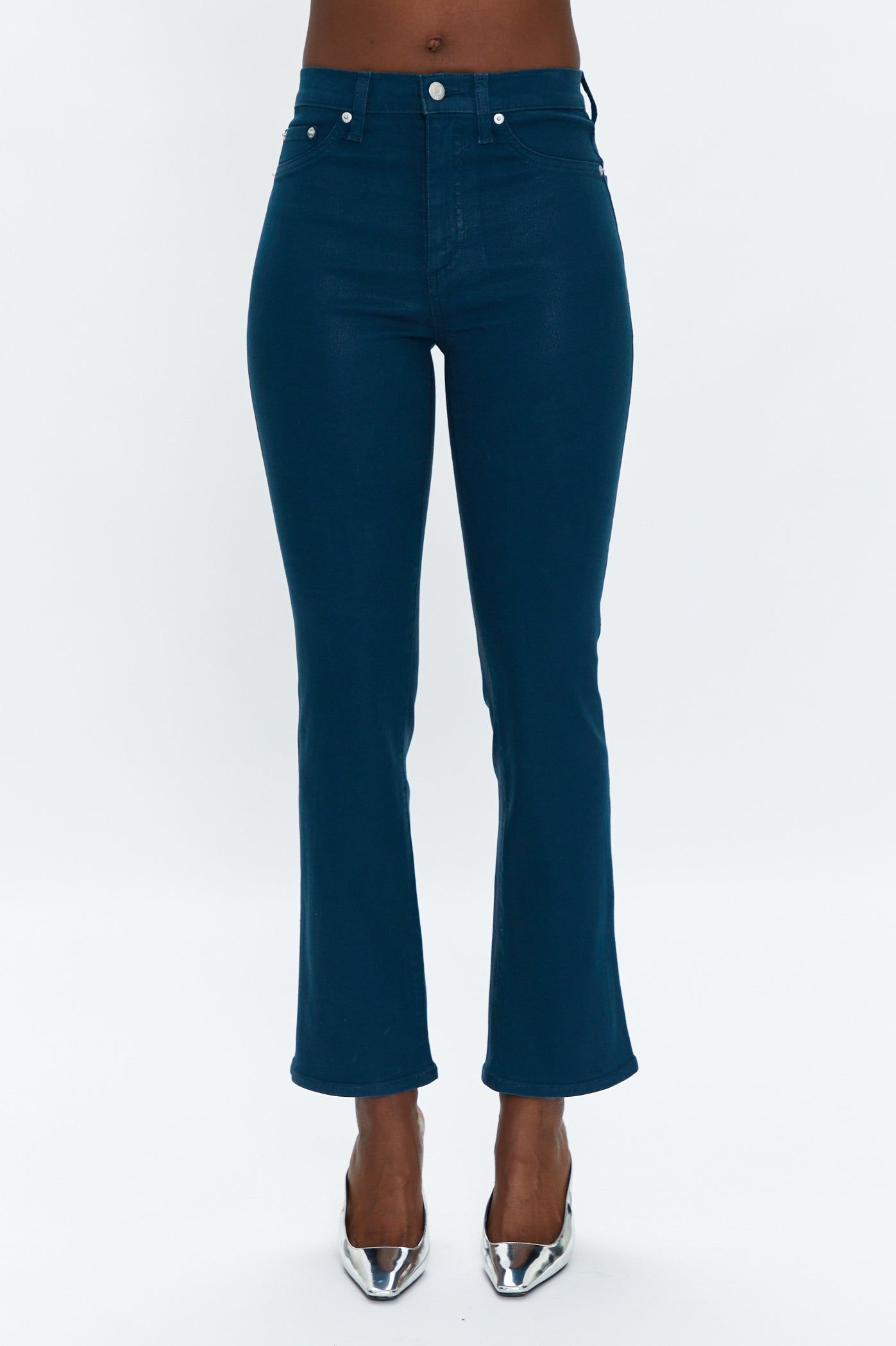 Lennon High Rise Crop Boot - Coated Atlas sold by pistola product image thumbnail 2