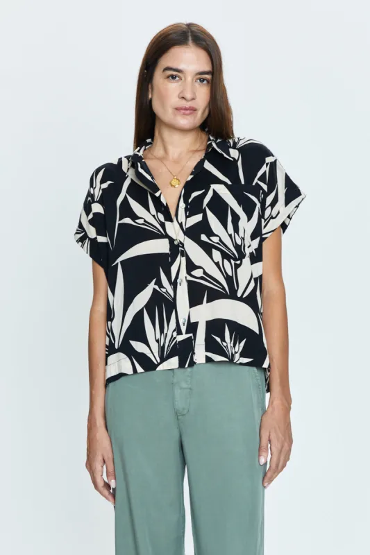 Lara Shirt - Birds of Paradise sold by pistola