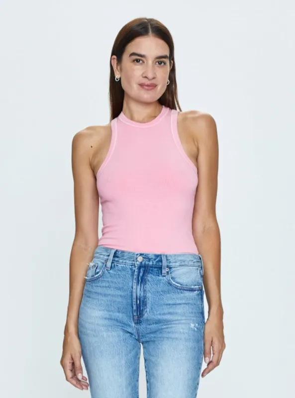Blake Tank - Pink Lemonade sold by pistola