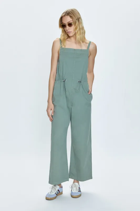 Adela Wide Leg Sleeveless Jumpsuit - Bluff sold by pistola