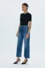 PETITE Lana High Rise Ultra Wide Jean - Palladium sold by pistola