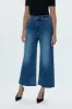 PETITE Lana High Rise Ultra Wide Jean - Palladium sold by pistola