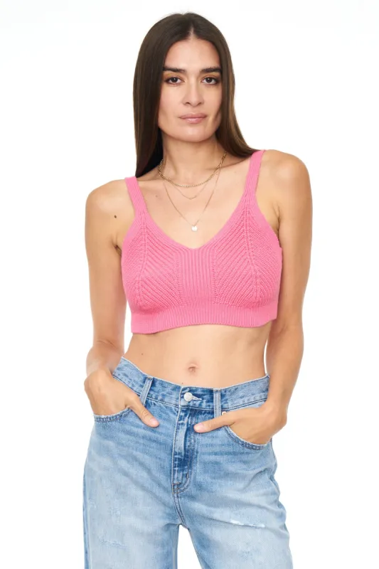 Lorelei Bralette - Bright Pink sold by pistola