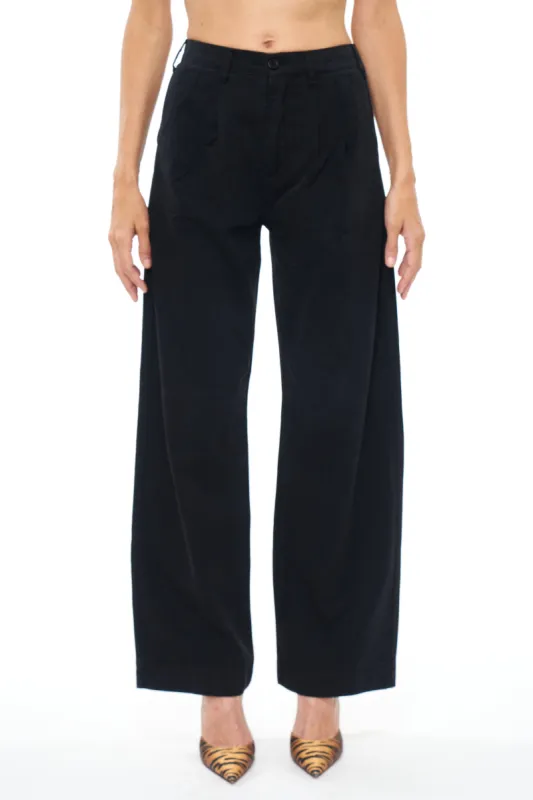 Ellery High Rise Wide Leg Trouser - Fade to Black sold by pistola