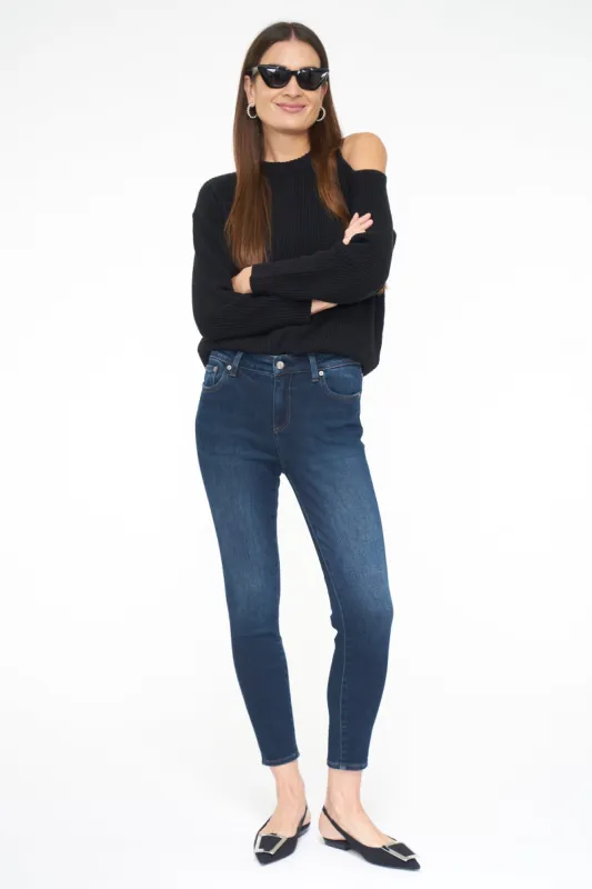 Audrey Mid Rise Skinny - Liberty sold by pistola