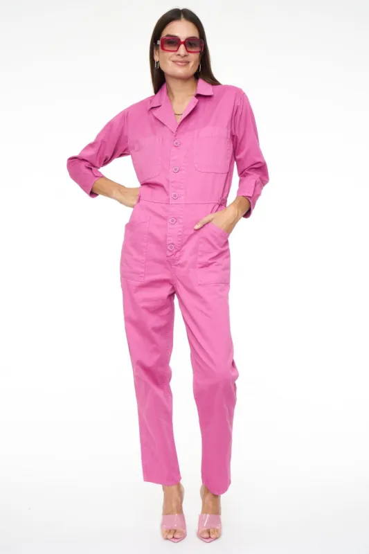 Tanner Long Sleeve Field Suit - Fuchsia sold by pistola
