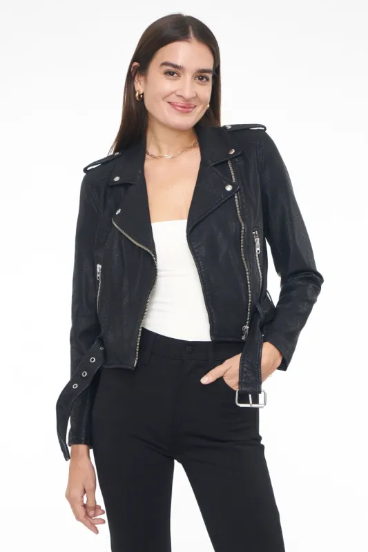 Tracy Moto Jacket - Noir sold by pistola