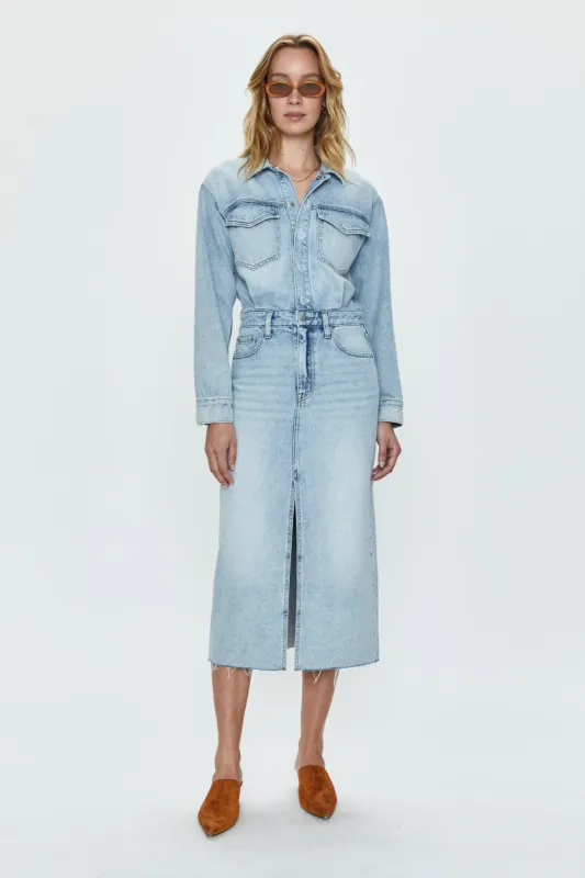 Amira Midi Dress - Riviera sold by pistola
