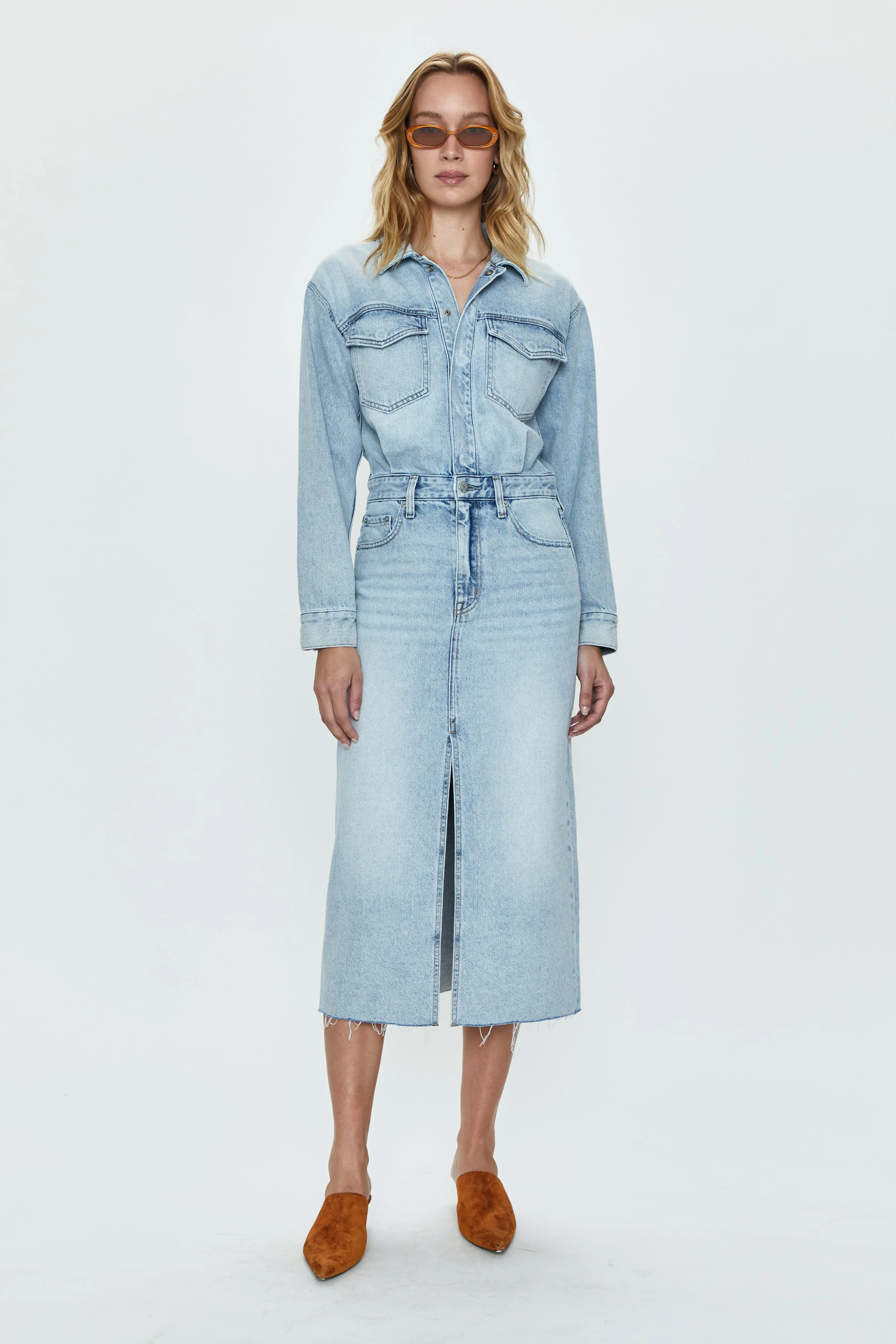 Amira Midi Dress - Riviera sold by Pistola