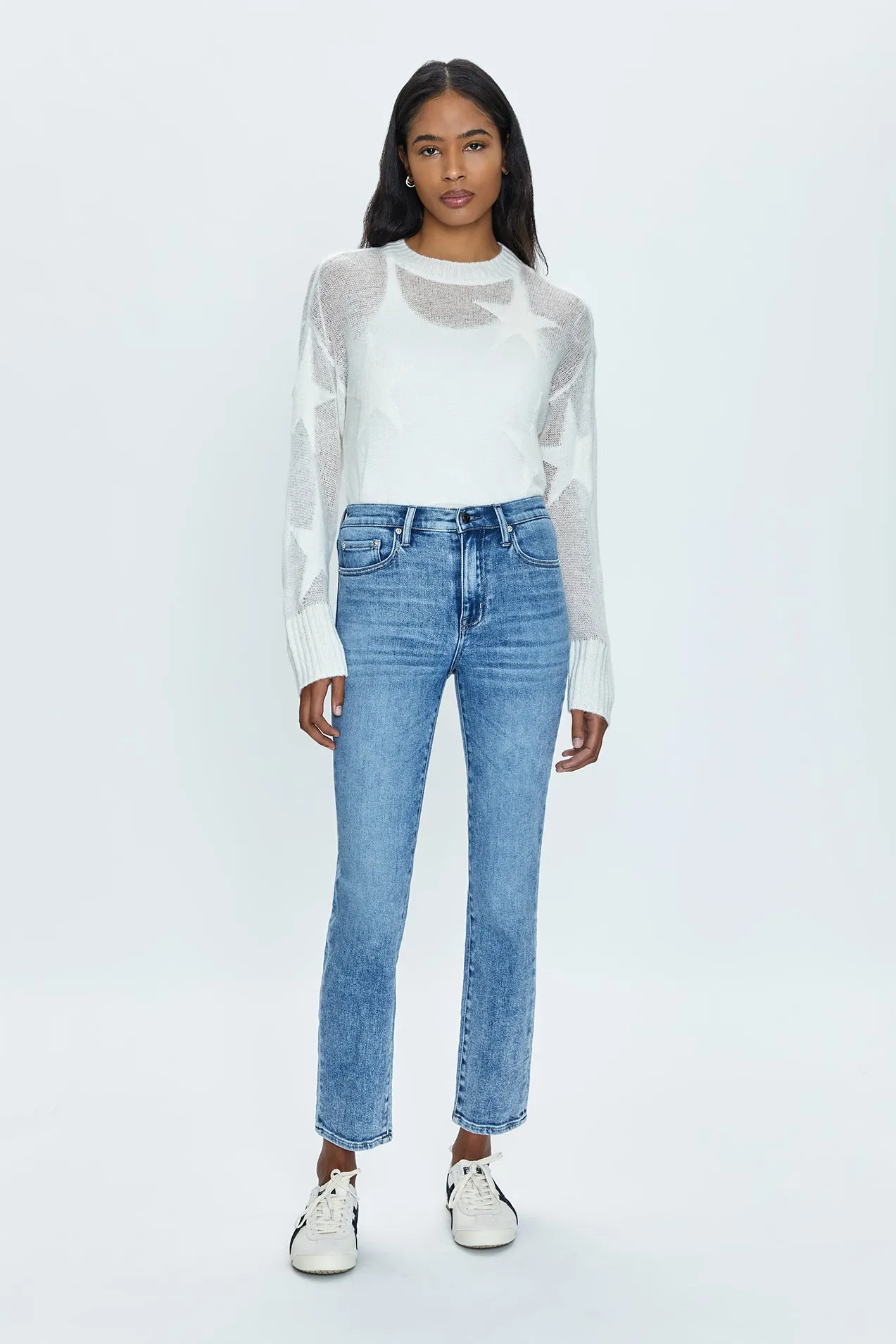 Madi High Rise Slim Jean - Silverlake sold by Pistola