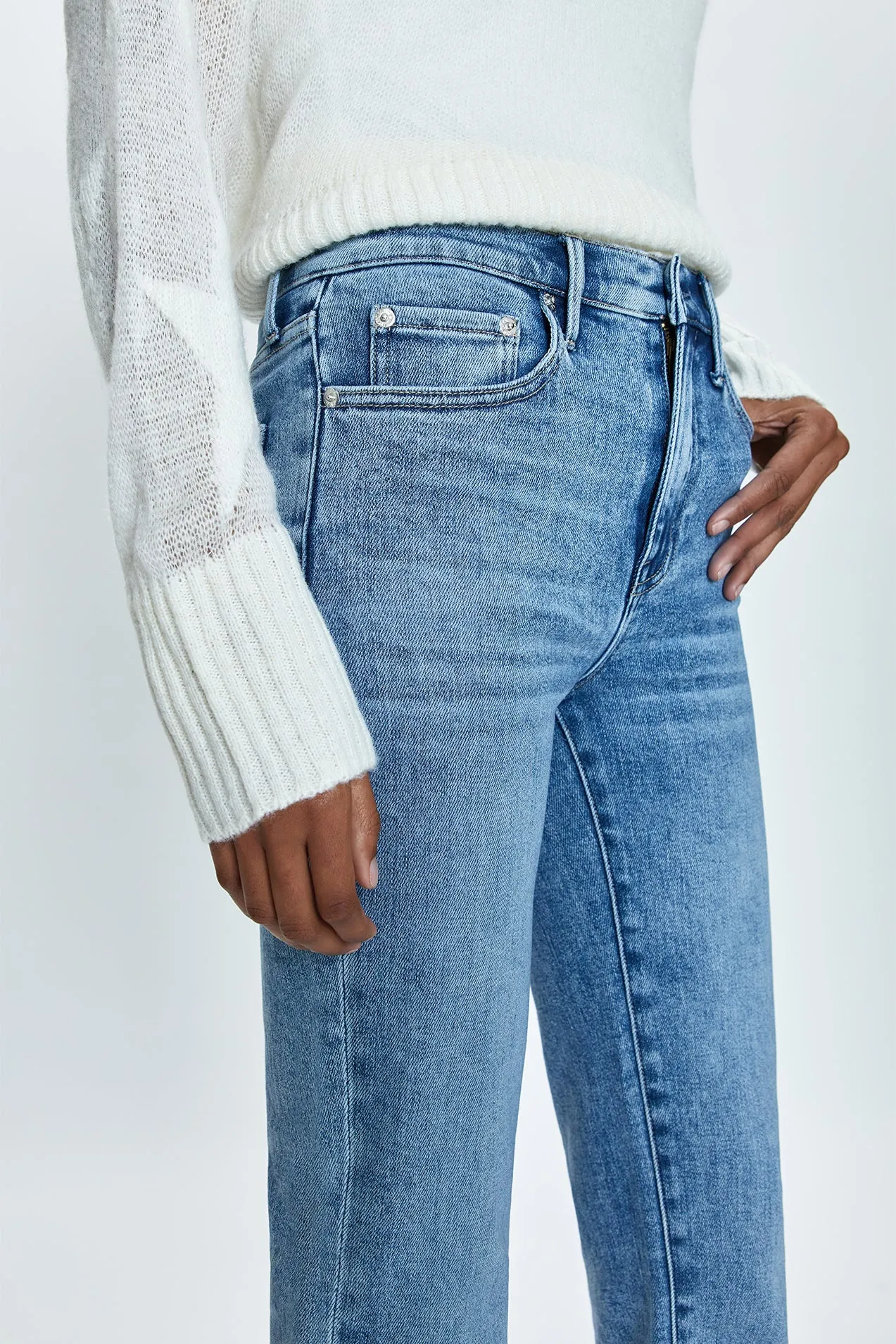 Madi High Rise Slim Jean - Silverlake sold by Pistola product image thumbnail 4