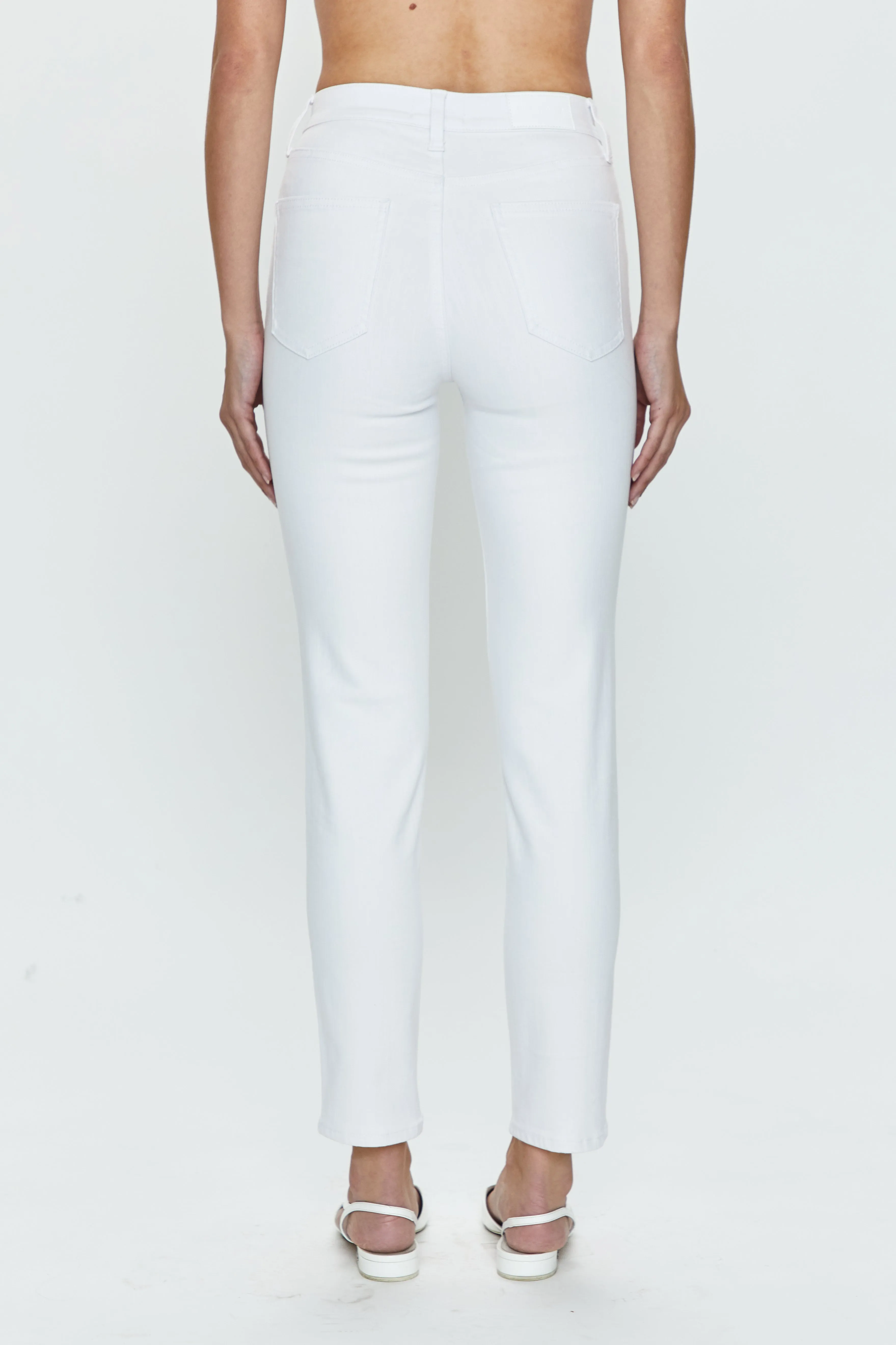 Madi High Rise Slim - White sold by pistola product image thumbnail 4