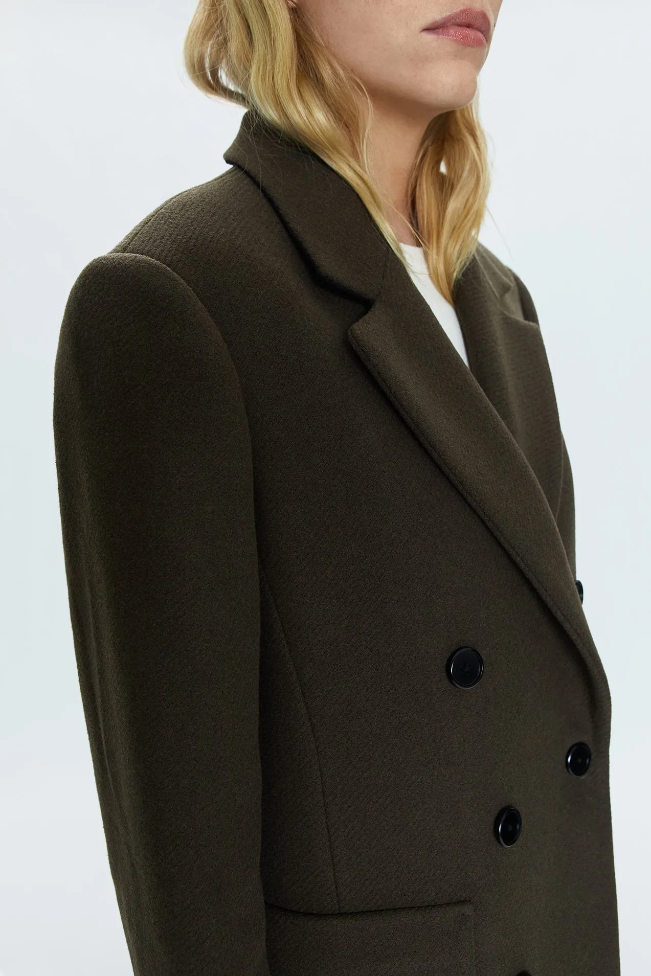 Prescott Coat - Caper sold by Pistola product image thumbnail 3