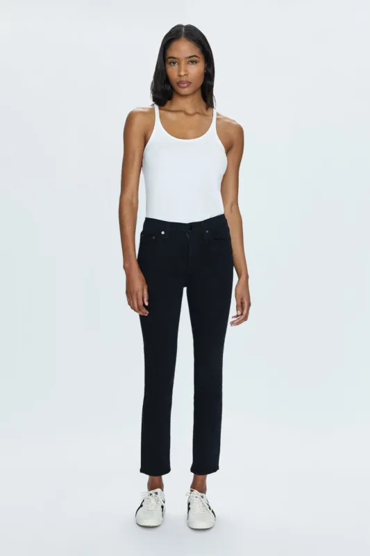 Madi High Rise Slim Jean - Noir sold by pistola