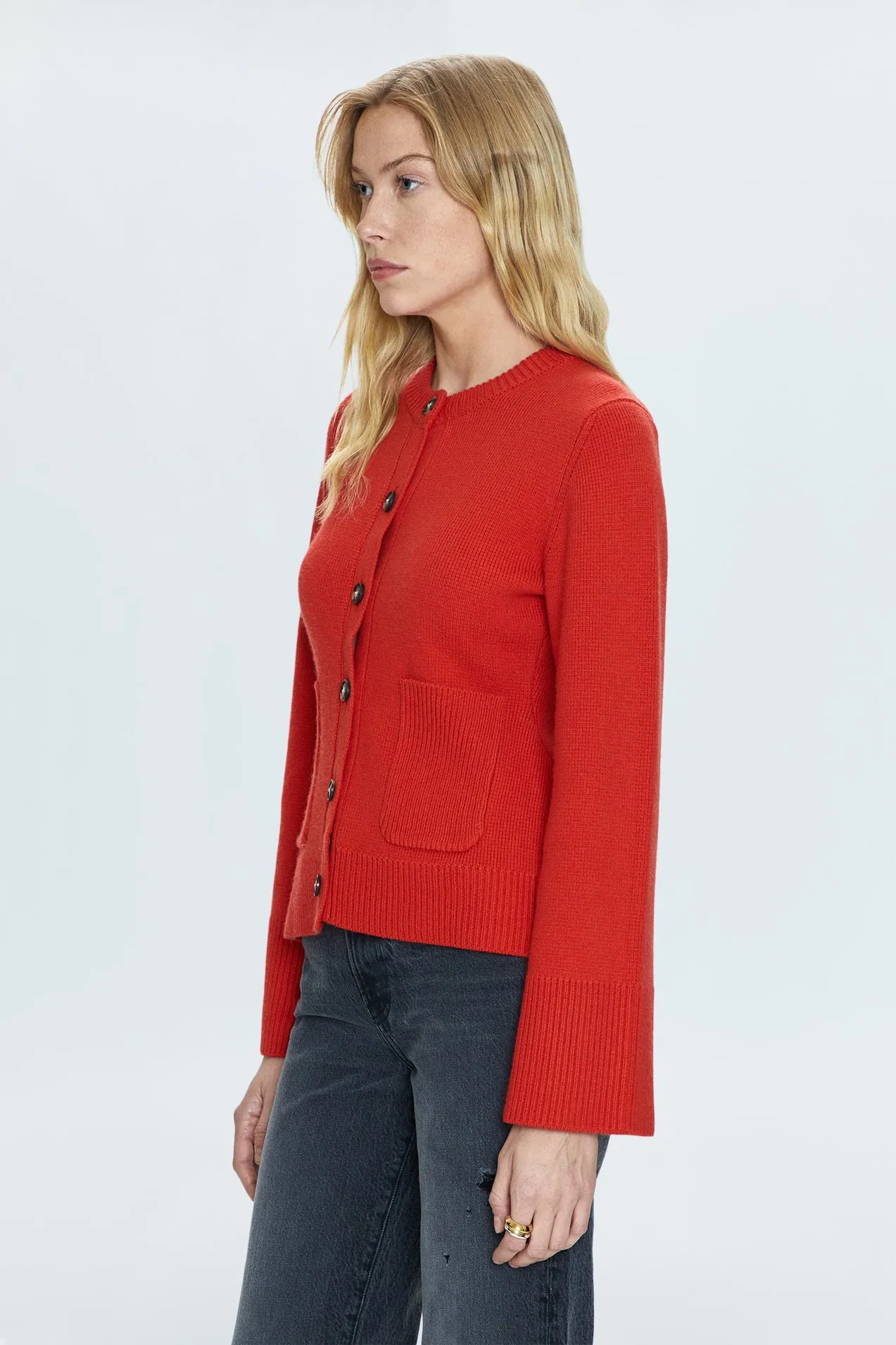 Dani Cardigan - Rouge sold by Pistola product image thumbnail 5