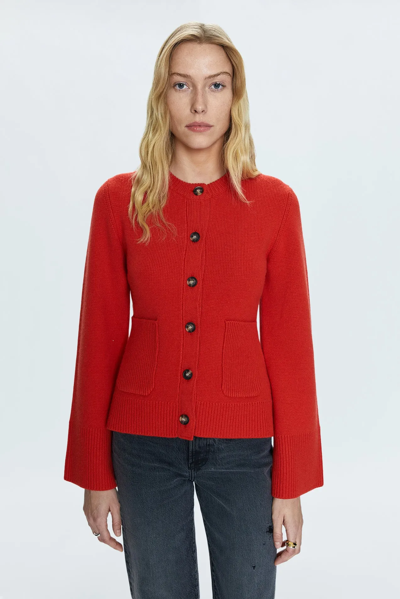 Dani Cardigan - Rouge sold by Pistola product image thumbnail 4