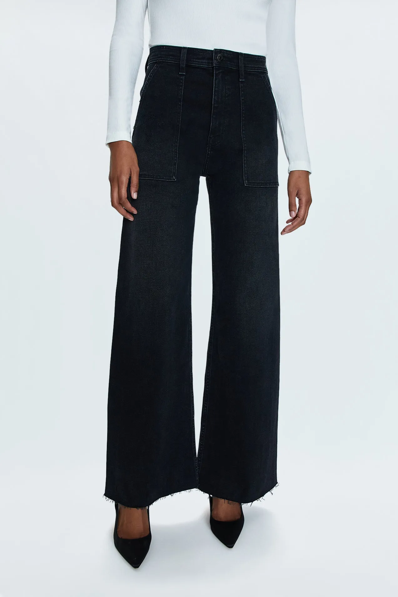 Penny High Rise Wide Leg Jean - Collins sold by pistola product image thumbnail 2