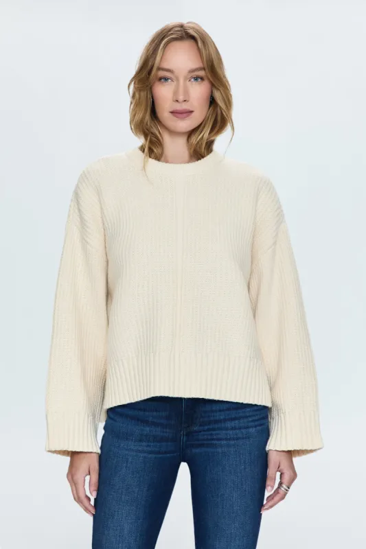 Leigh Sweater - Ivory sold by pistola