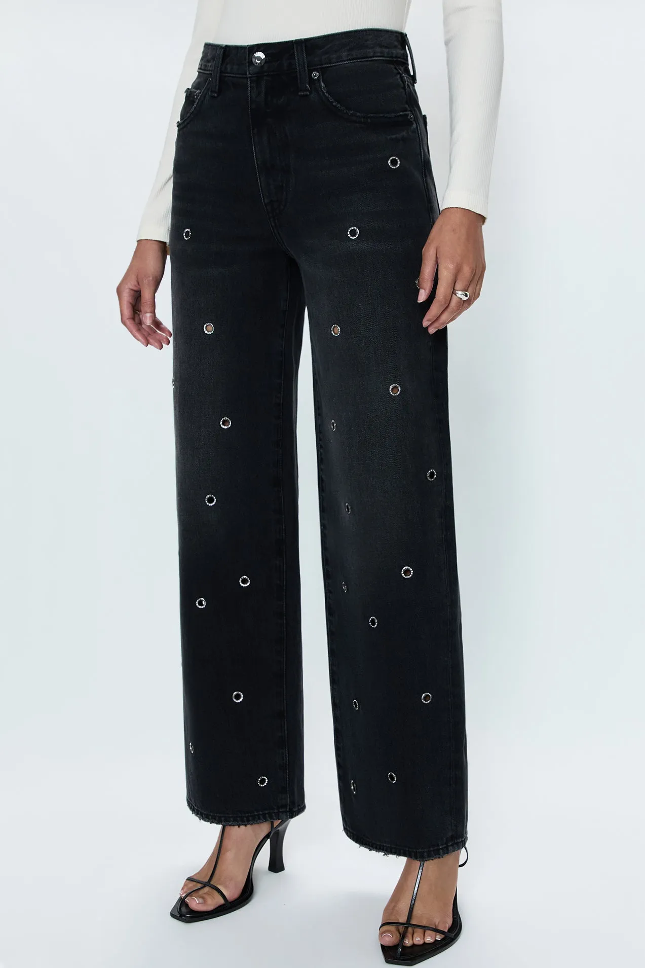 Hendrix High Rise Baggy Jean - Glamour sold by Pistola product image thumbnail 4