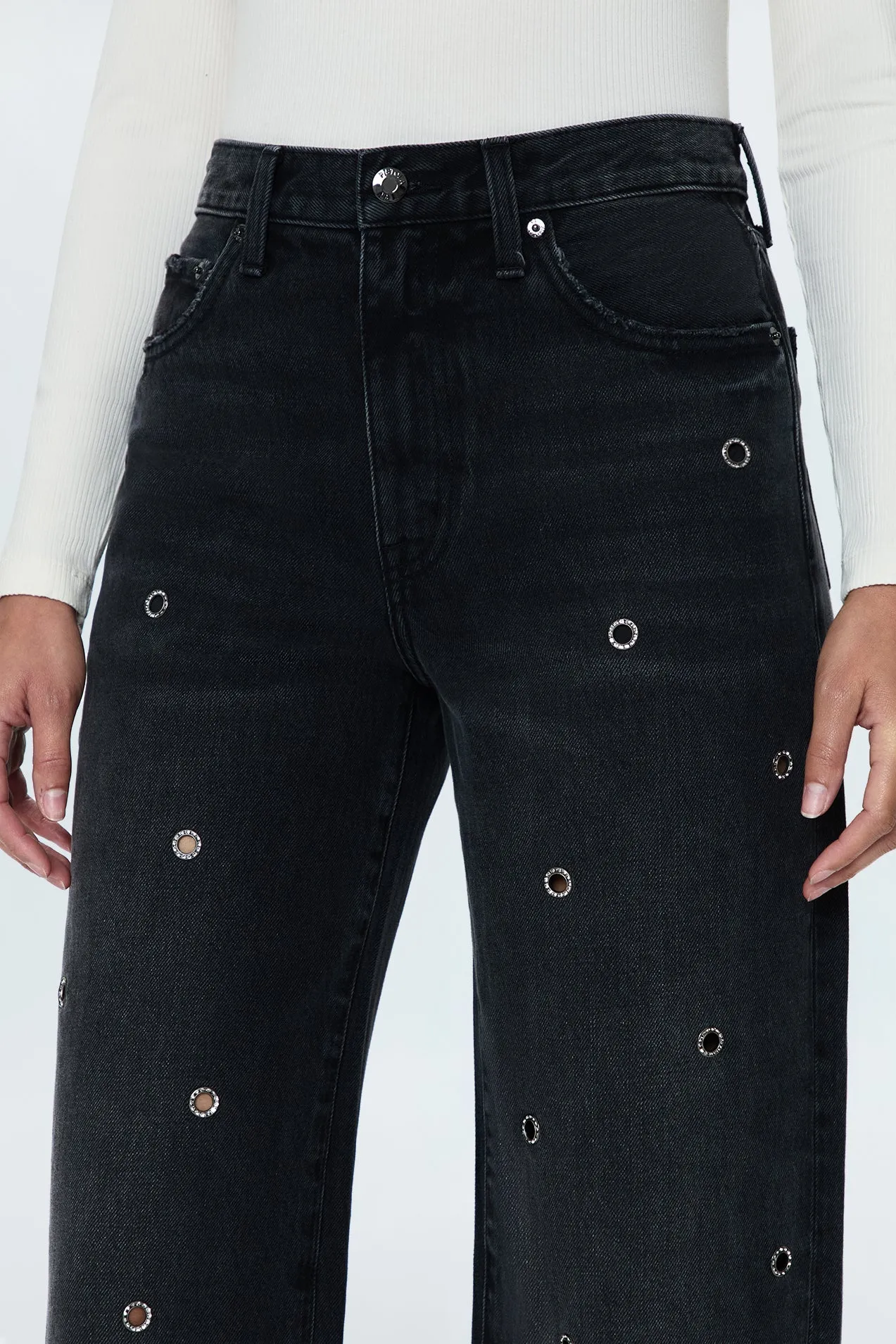 Hendrix High Rise Baggy Jean - Glamour sold by Pistola product image thumbnail 2