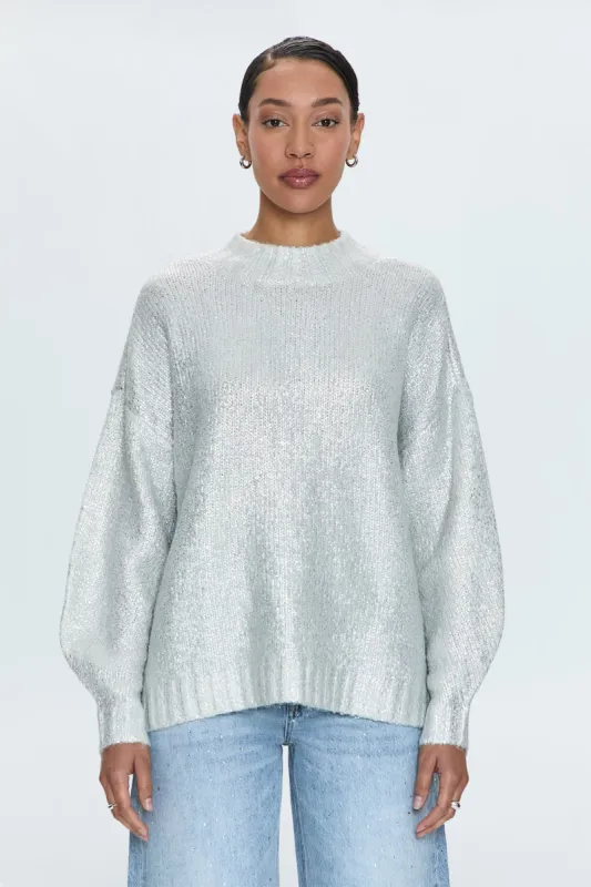 Carlen Sweater - Snow Disco sold by pistola