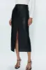 Alice Midi Skirt - Slate Black sold by pistola