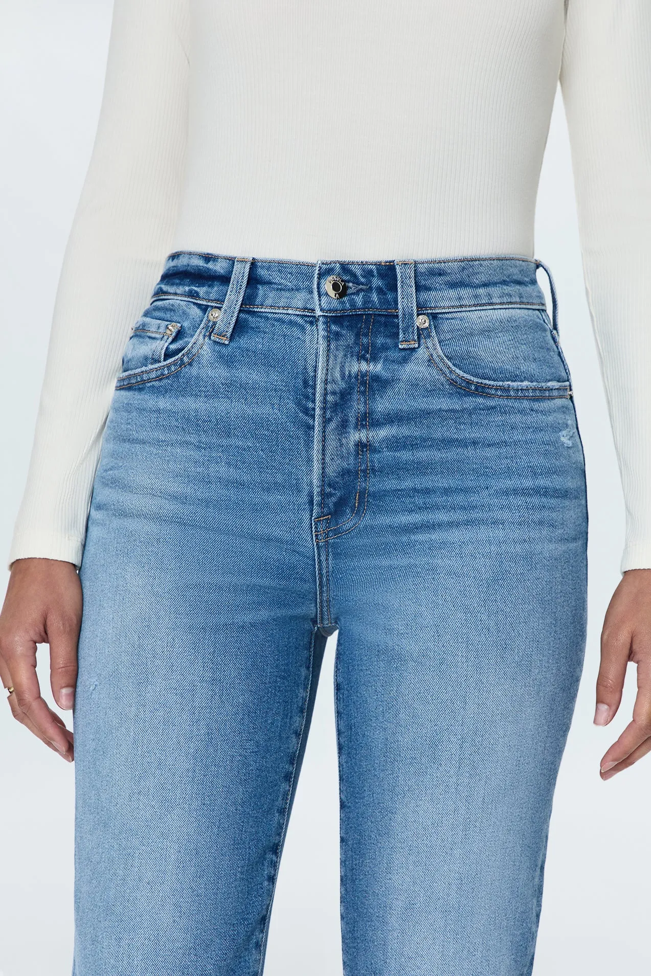 Charlie High Rise Classic Straight Jean - Rhythm Vintage sold by Pistola product image thumbnail 3