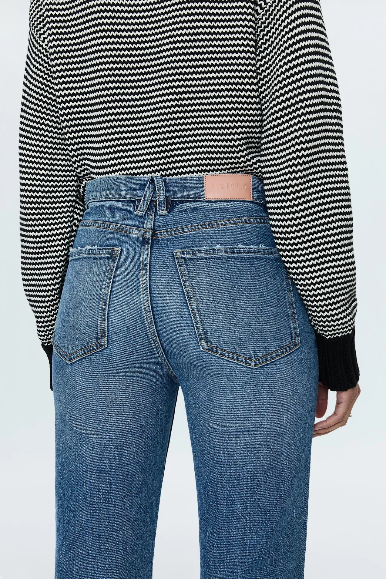 Ally High Rise Boot Jean - Resolution Vintage sold by pistola product image thumbnail 4