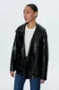 Winona Jacket - Black Vinyl sold by pistola