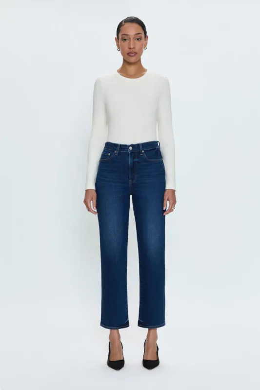 Charlie High Rise Straight Jean - Gala sold by pistola