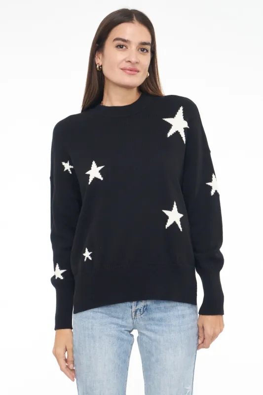 Darya No Pocket Crewneck Pullover - Royal Midnight sold by pistola