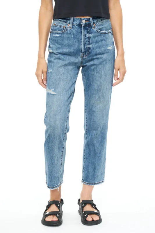 Charlie High Rise Classic Straight Ankle - Antidote sold by pistola