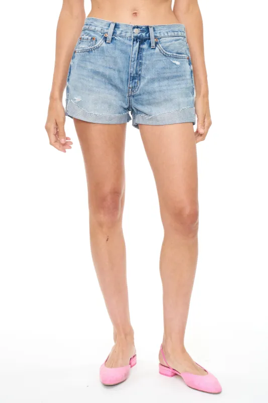 Claudia High Rise Short - Monarch sold by pistola