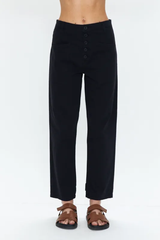 Tammy High Rise Trouser - Fade To Black sold by pistola