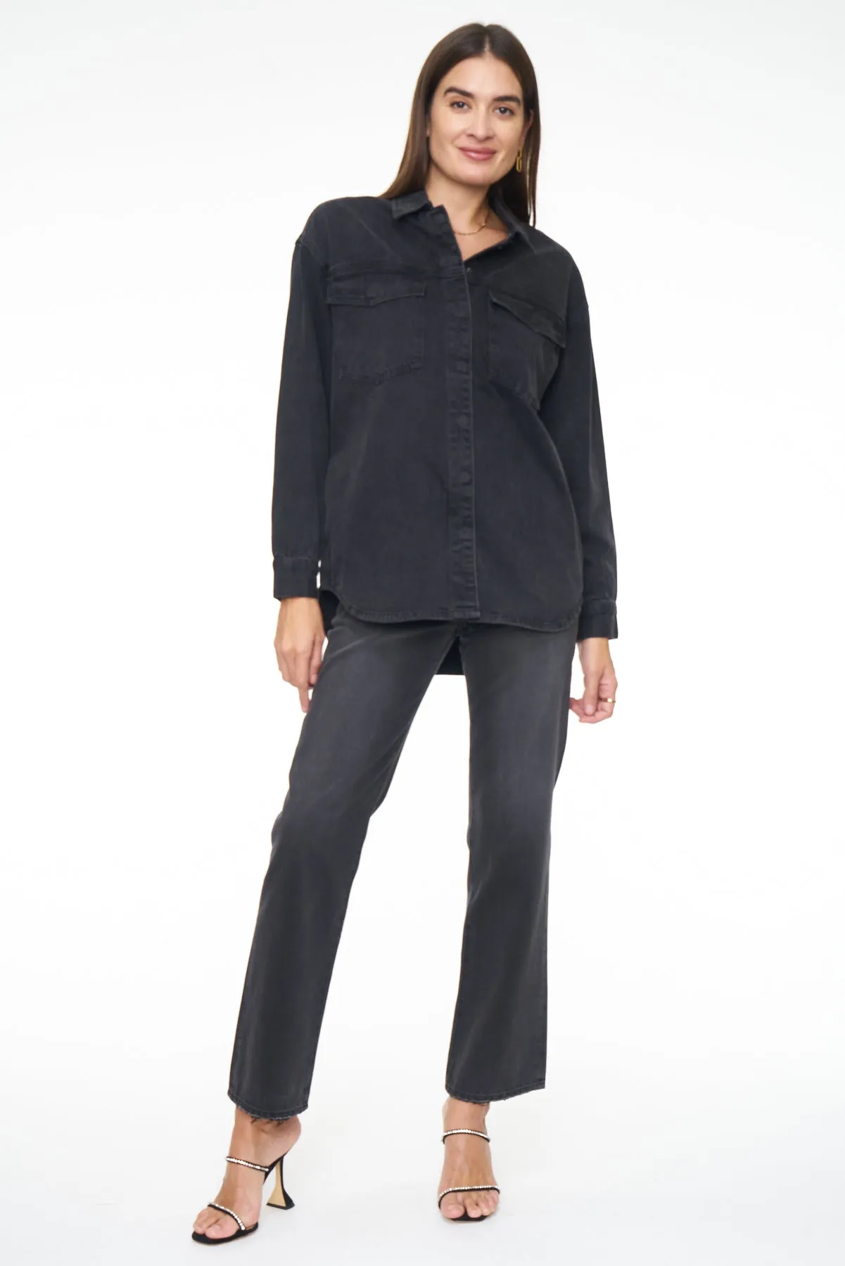 Cassie Super High Rise Straight - Retrograde sold by pistola product image thumbnail 2