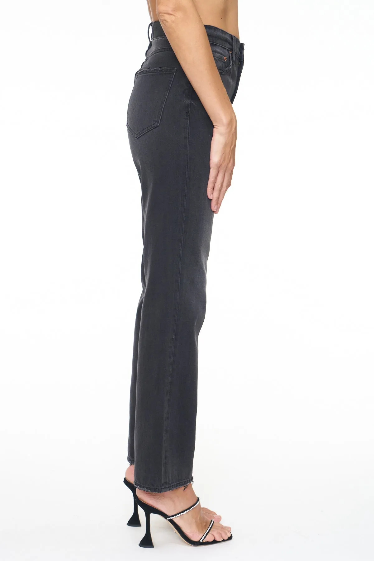 Cassie Super High Rise Straight - Retrograde sold by pistola product image thumbnail 3