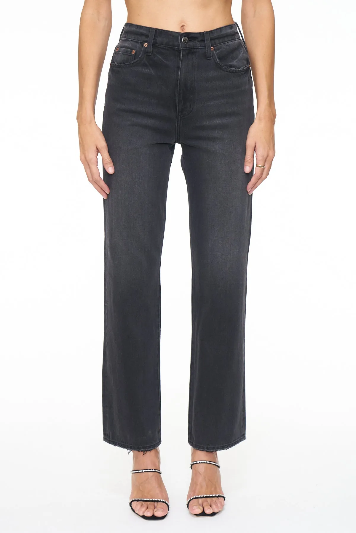 Cassie Super High Rise Straight - Retrograde sold by pistola