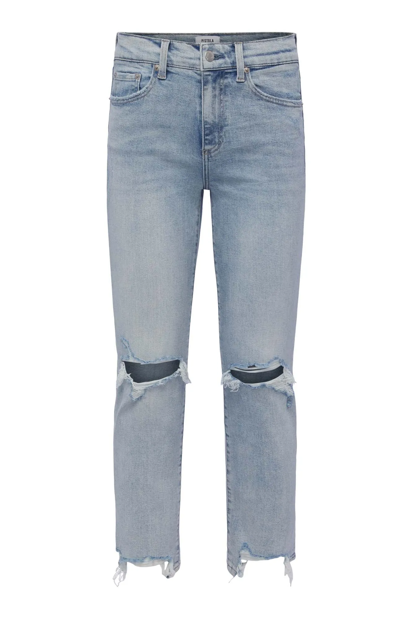 Monroe High Rise Cigarette - Dune Distressed sold by pistola product image thumbnail 4