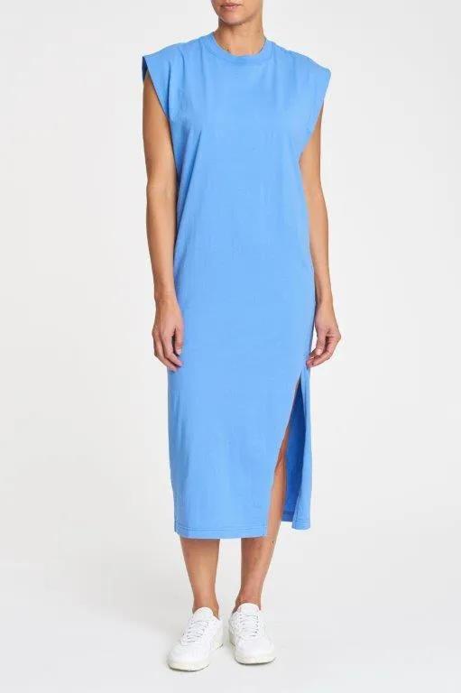 Trina Muscle Tee Dress - Azure Blue sold by pistola product image thumbnail 2