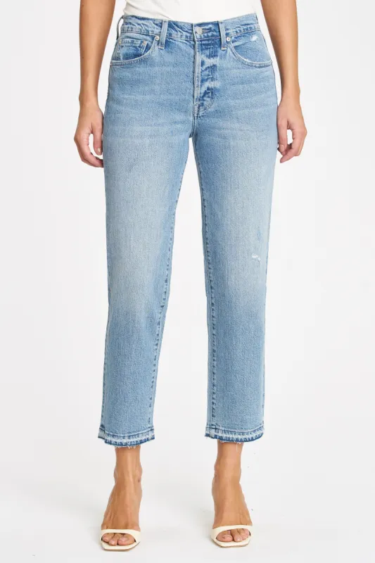 Charlie High Rise Classic Straight Ankle - Madero sold by pistola