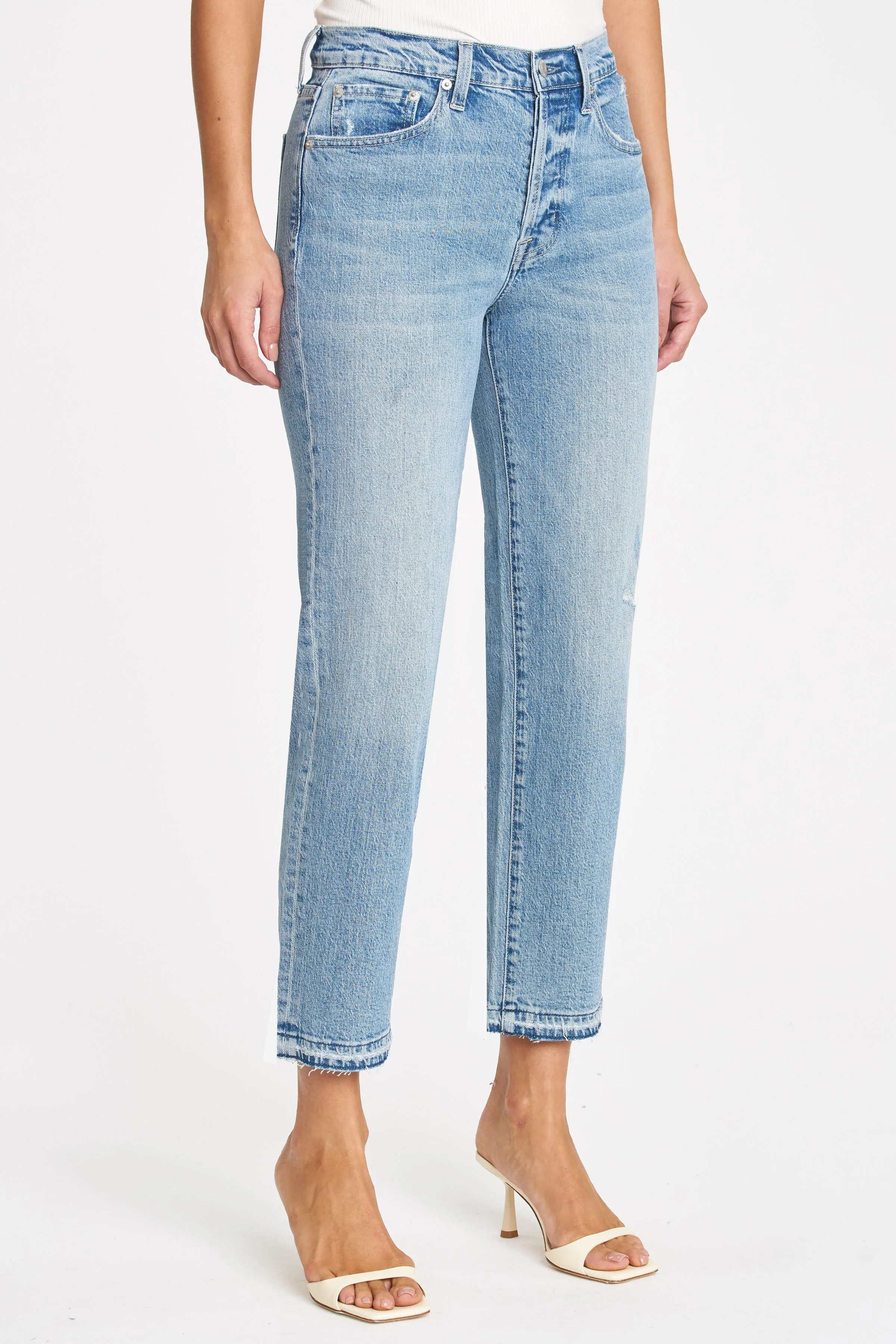 Charlie High Rise Classic Straight Ankle - Madero sold by pistola product image thumbnail 2