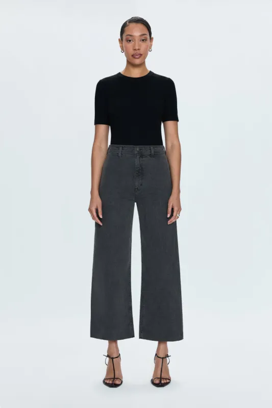 Penny High Rise Wide Jean -  Antique Graphite sold by pistola