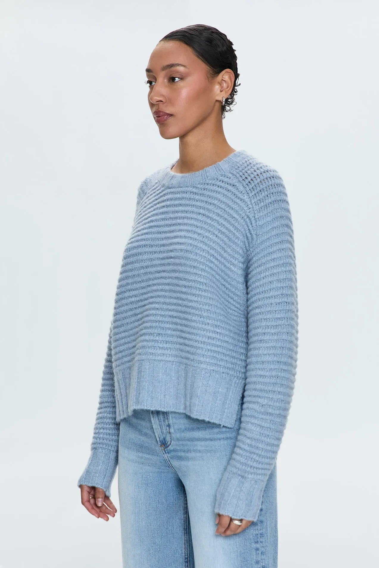 Adina Sweater - Soft Mist sold by pistola product image thumbnail 5