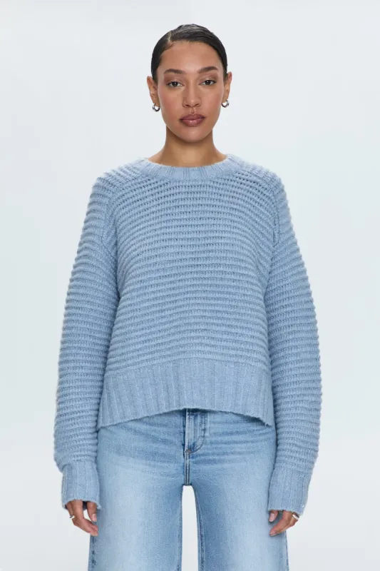 Adina Sweater - Soft Mist sold by pistola
