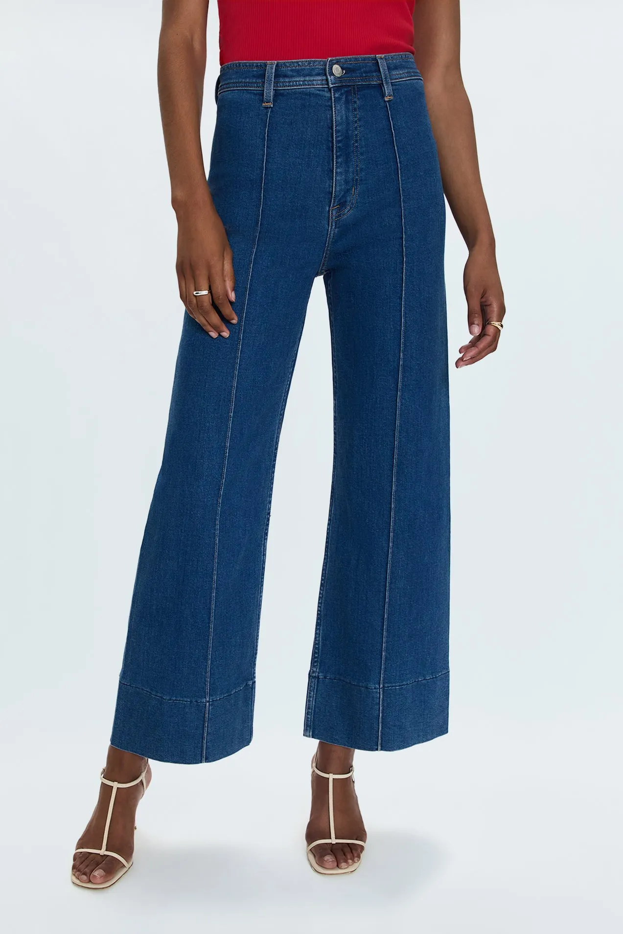 Penny High Rise Wide Leg Jean - Country Club sold by pistola product image thumbnail 2
