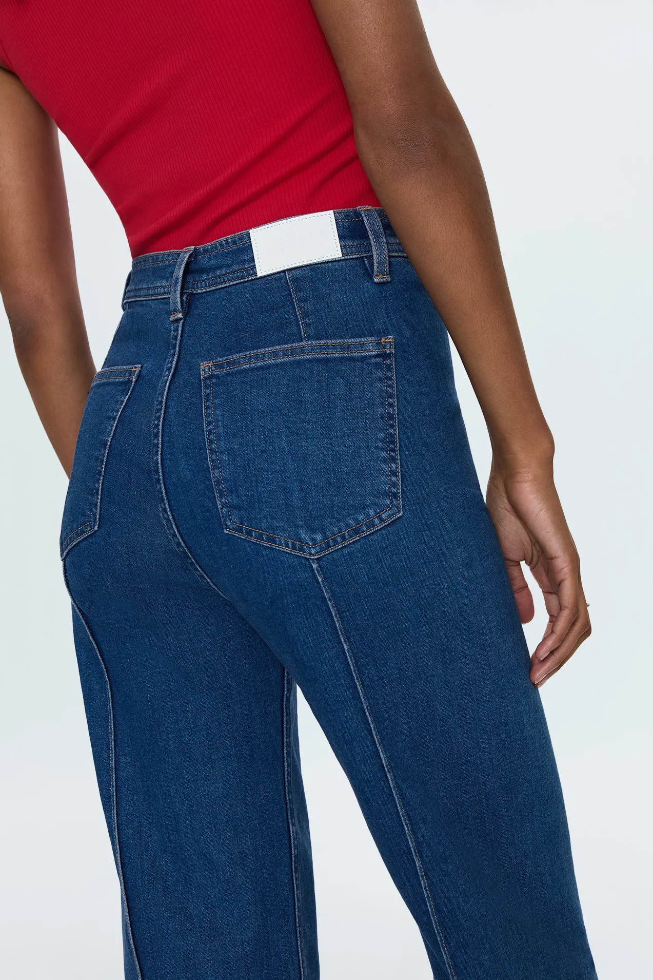 Penny High Rise Wide Leg Jean - Country Club sold by pistola product image thumbnail 4